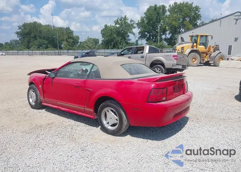 1999 Ford Mustang из США, поврежденный, VIN 1FAFP4440XF179535